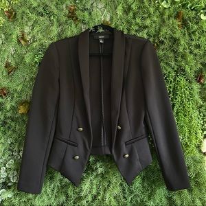 Black blazer with buttons